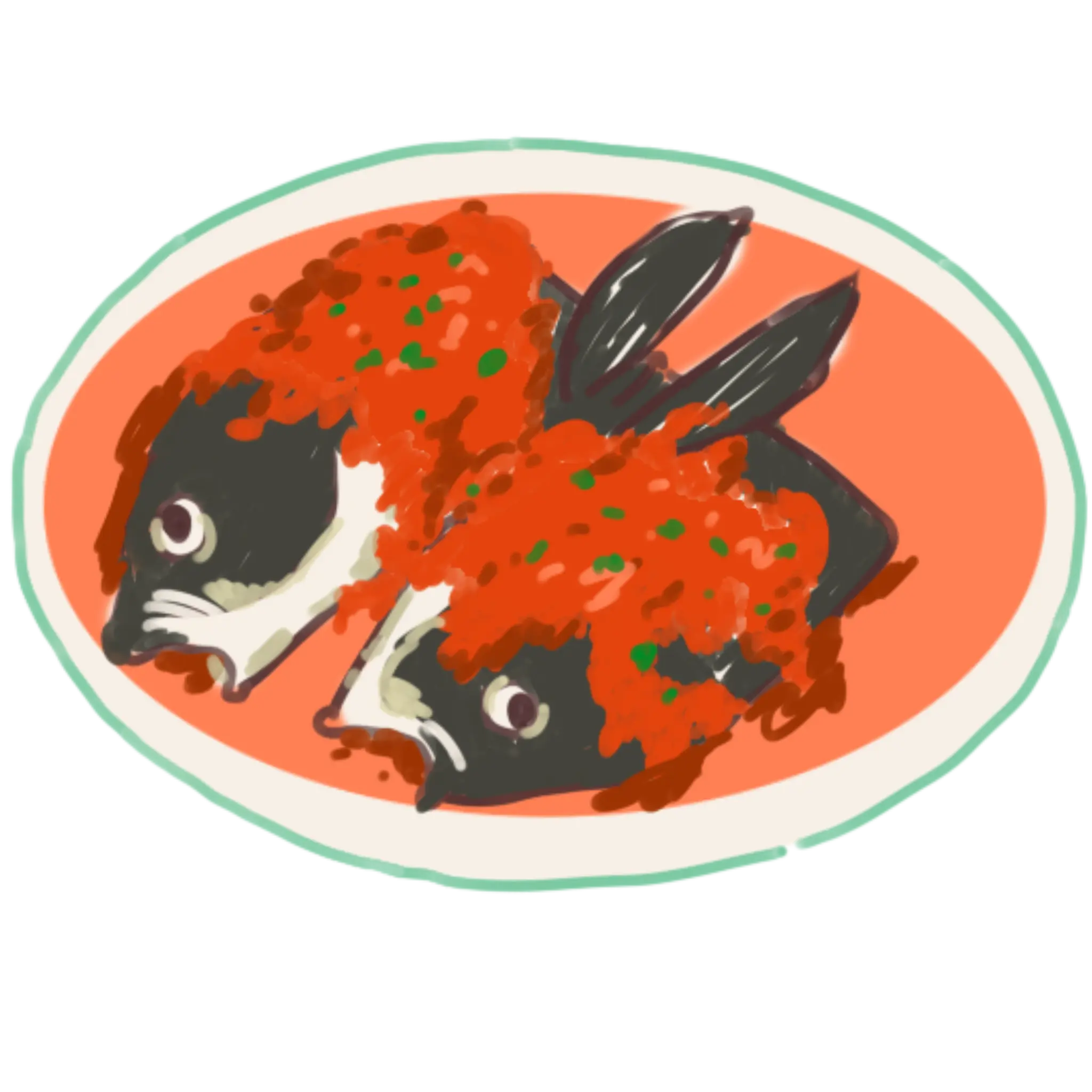 Chopped Chili Fish Head
